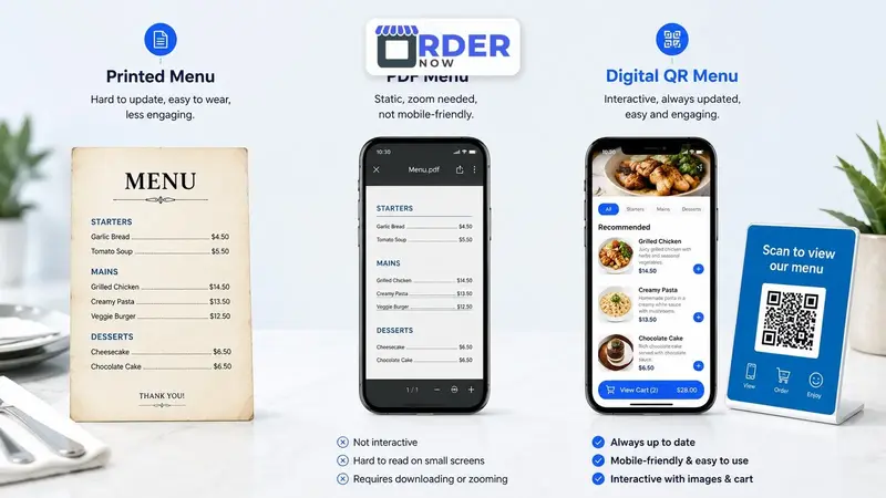 Digital QR menu Sri Lanka for restaurants