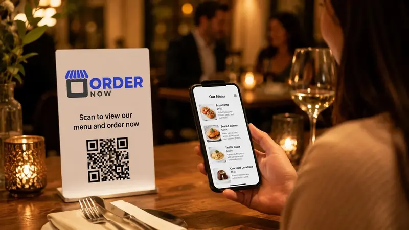 QR menu vs PDF menu for restaurants