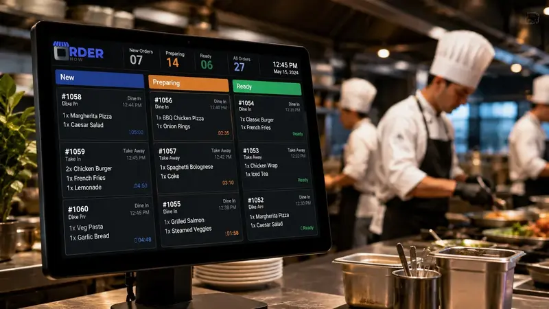Restaurant POS and KOT system for restaurants