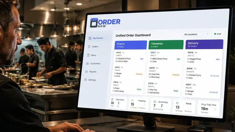 Restaurant POS and KOT system for restaurants