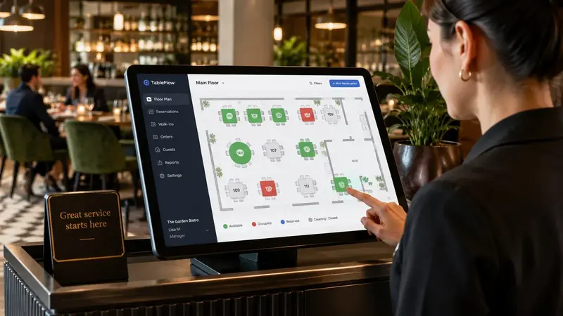 Table reservation system for restaurants for restaurants