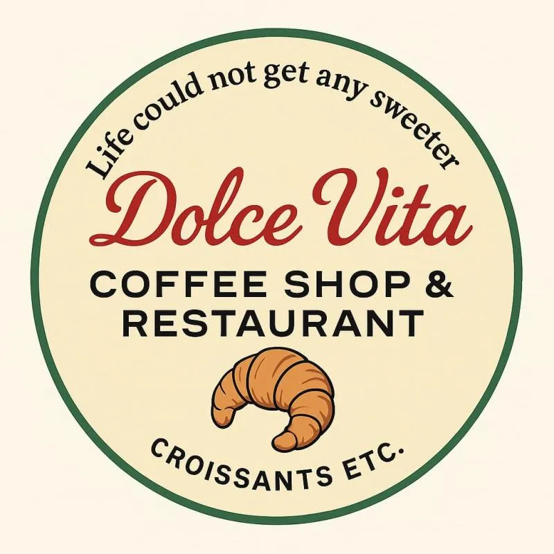 Pizza Margherita at DOLCE VITA Coffee Shop & Restaurant