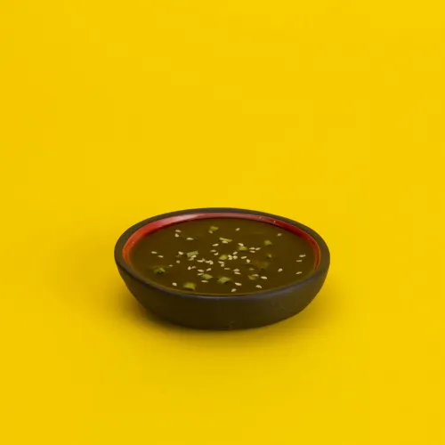 Soy Garlic Sauce (간장 마늘 소스) at BokBok Chicken 