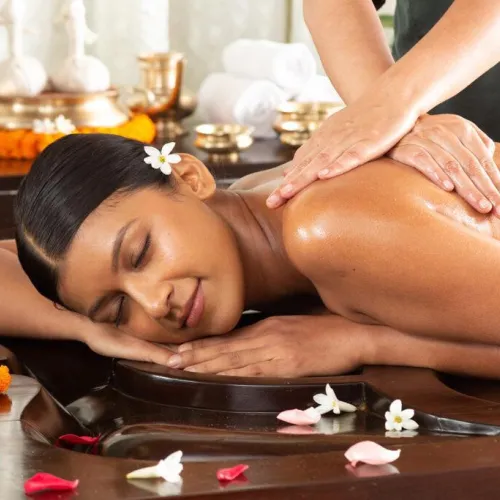 FOLL BODY MASSAGE WITH MEDICATED OIL 