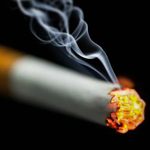 Cigarette at Ceylon X Seafood Restaurant