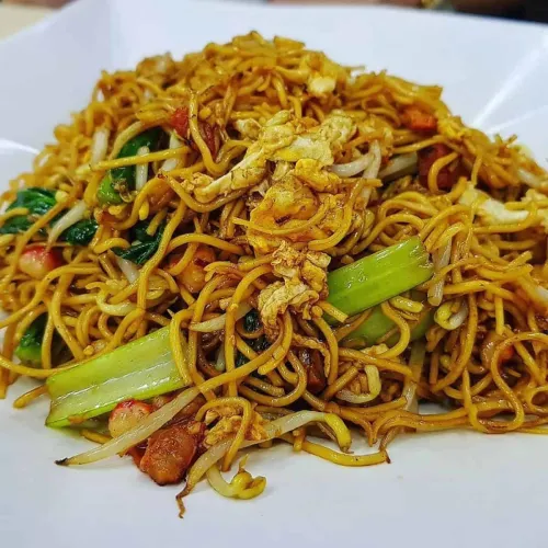 Egg Fried Noodles at Ceylon X Seafood Restaurant