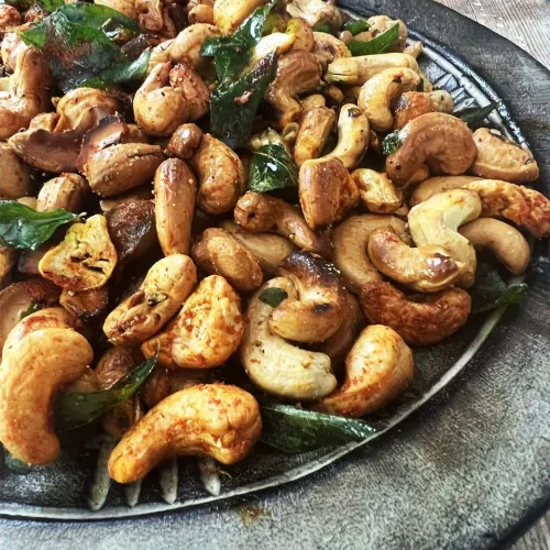 Hot Cashew at Ceylon X Seafood Restaurant
