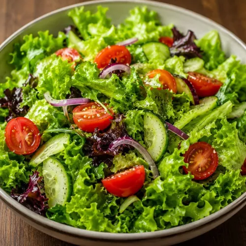 Green Salad at Ceylon X Seafood Restaurant