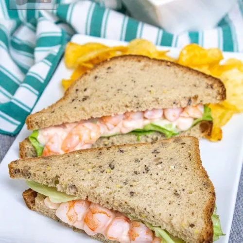 Prawns Sandwich at Ceylon X Seafood Restaurant