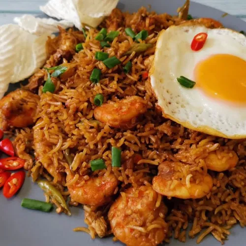Seafood Nasi at Ceylon X Seafood Restaurant