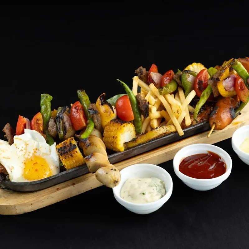 Mixed Grilled Platter With Fries at Deck99
