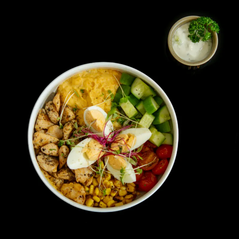 Chicken Fitness Bowl at Calorie Kitchen