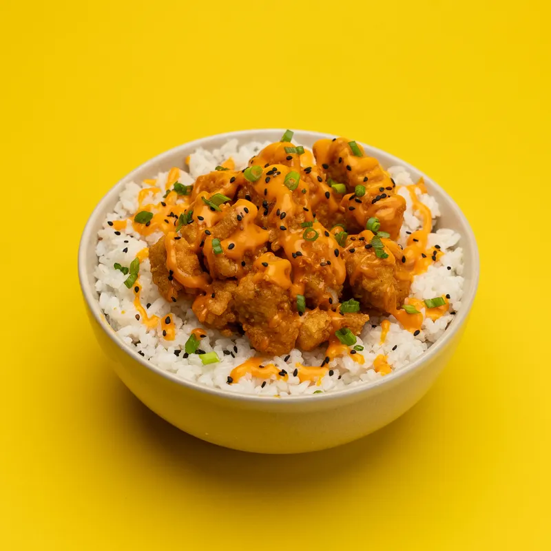 Buldak Mayo Bowl (불닭 마요 볼) at BokBok Chicken 