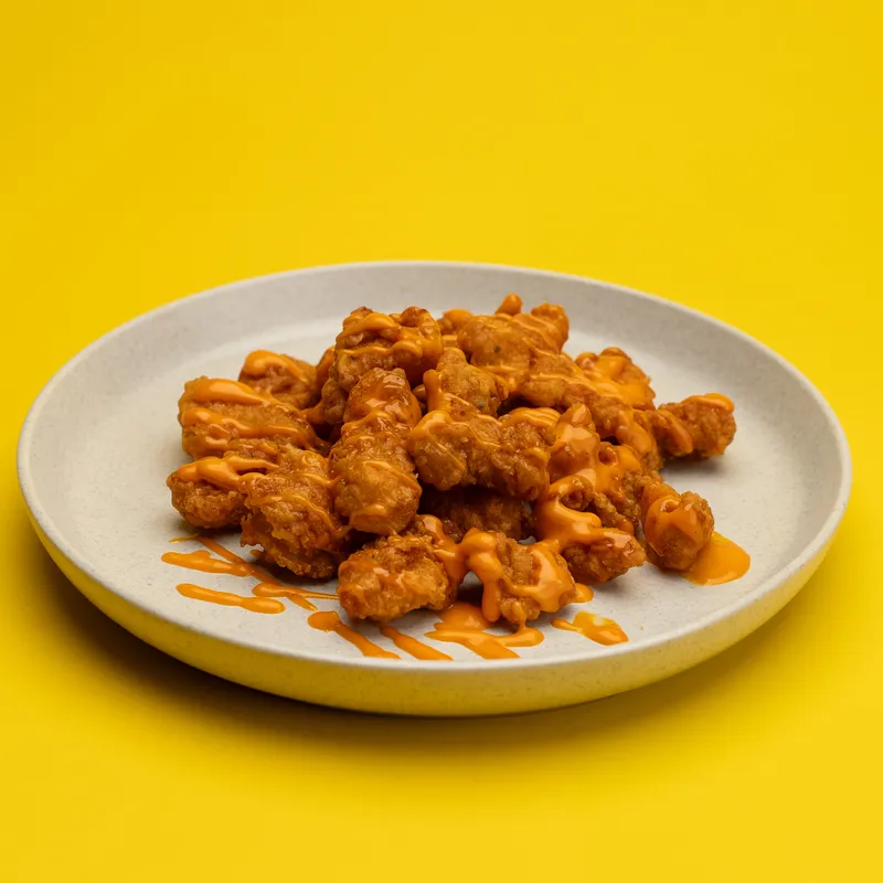 Buldak Mayo Pop (불닭 마요 팝) at BokBok Chicken 