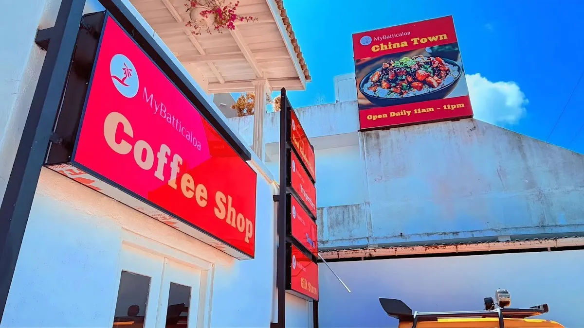 China town in Batticaloa