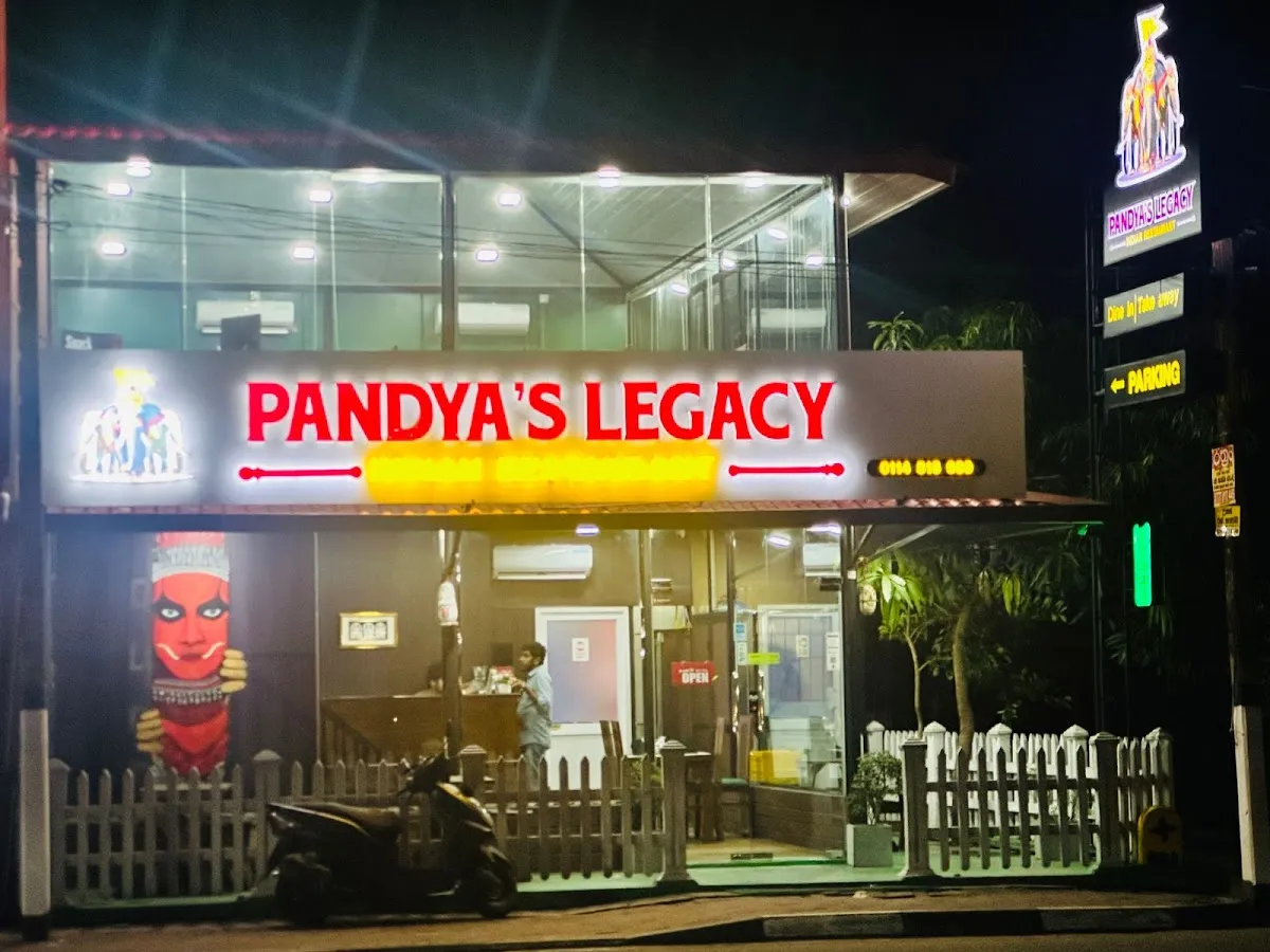Pandyas Legacy Indian restaurant in Talawatugoda