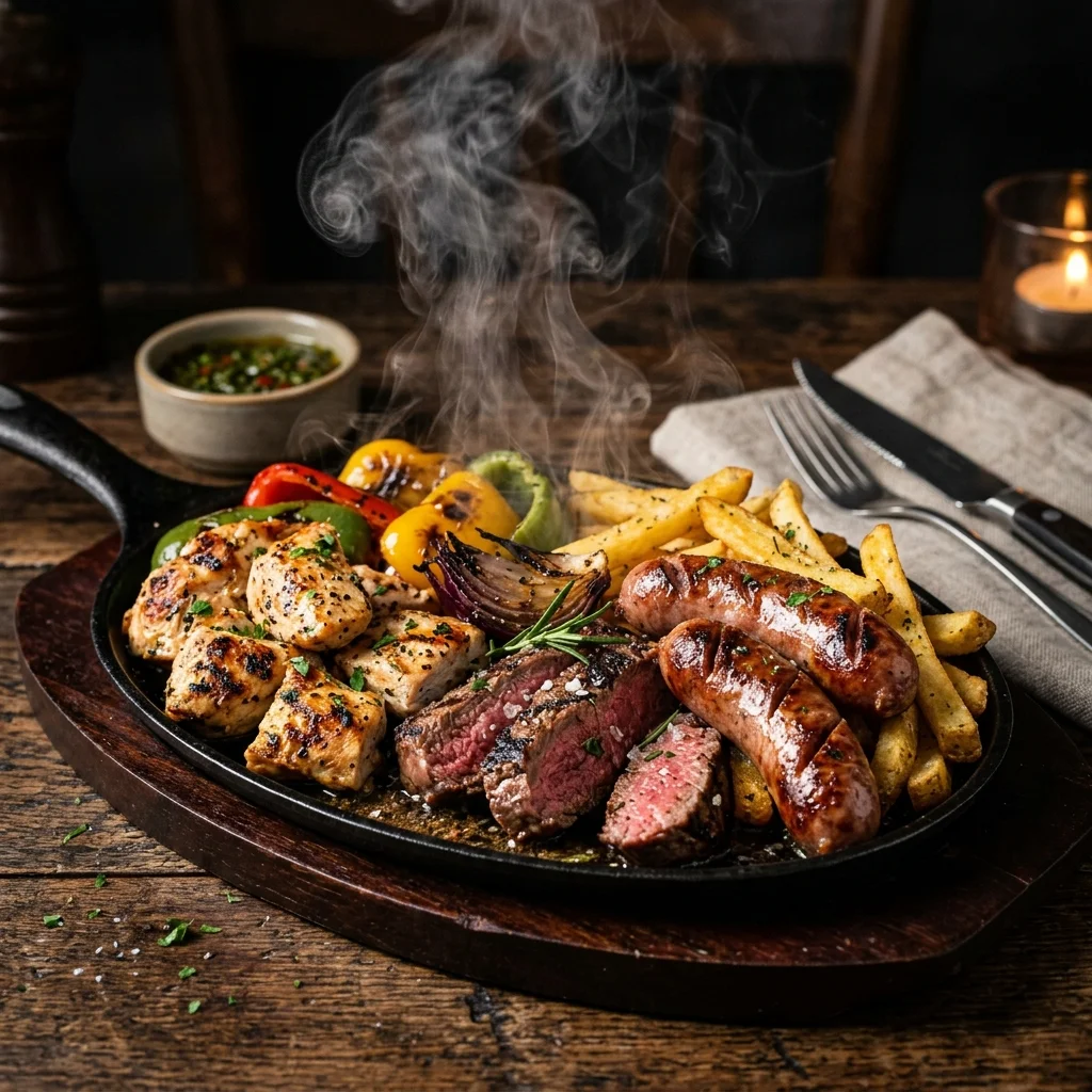 Mixed Grilled Platter ( Sizzling ) at Earthbound Residence