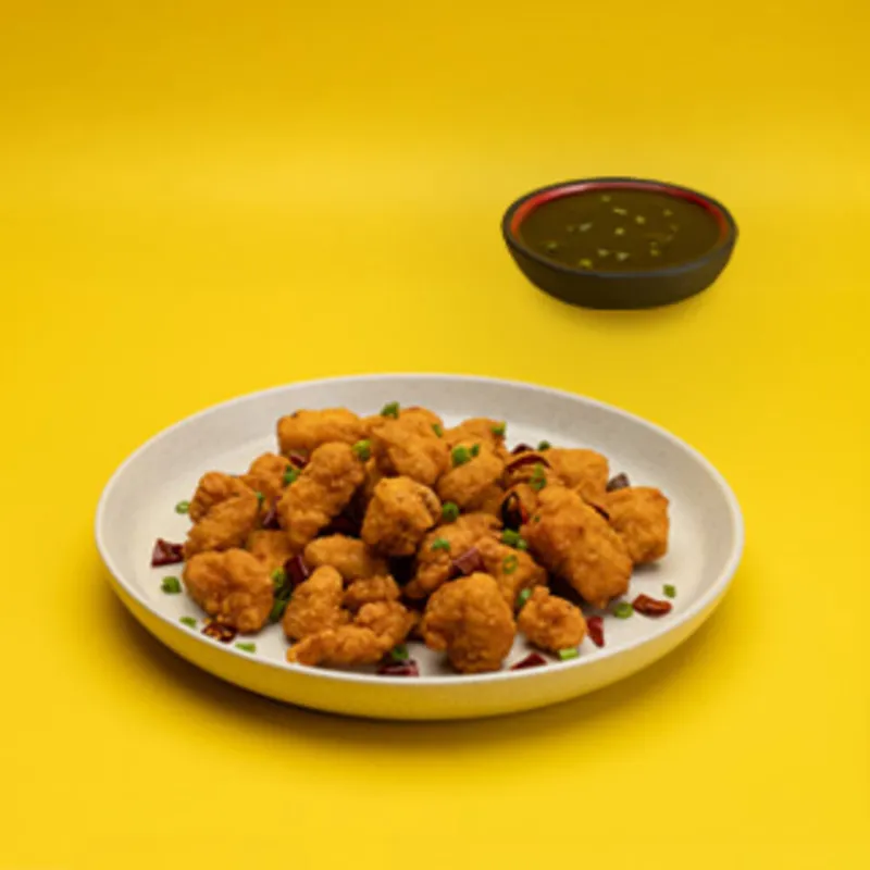 Soy Garlic Pop (간장 마늘 팝) at BokBok Chicken 