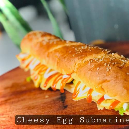 Egg Submarine at Hogwarts Cafe