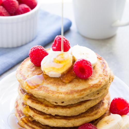 Two Pan Cake with Black Tea Pot