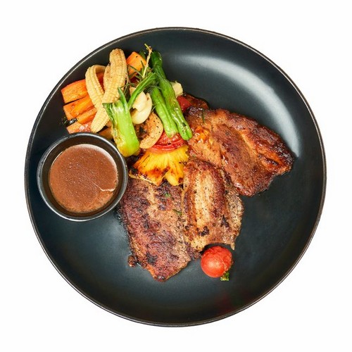 Hawaiian Style Grilled Pork Chop at Land of Kings Café & Restaurant