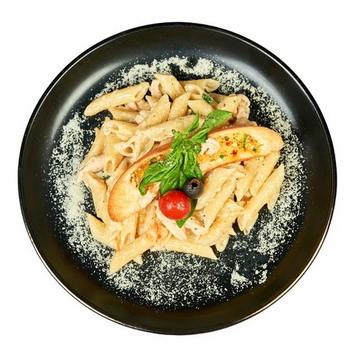 Penne Pollo Alfredo at Land of Kings Café & Restaurant