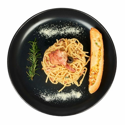 Spaghetti Carbonara at Land of Kings Café & Restaurant