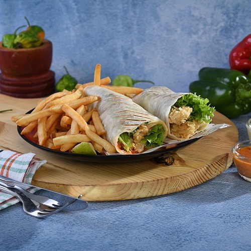 CRISPY FISH WRAP at Cafe 007 - Embilipitiya