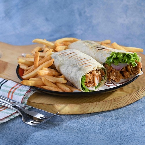  CRISPY PRAWN WRAP at Cafe 007 - Embilipitiya