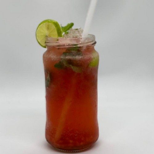 STRAWBERRY MOJITO at Cafe 007 - Embilipitiya