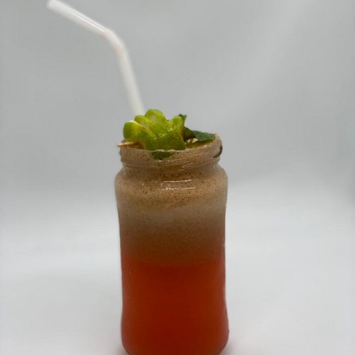 STRAWBERRY MINT COOLER at Cafe 007 - Embilipitiya