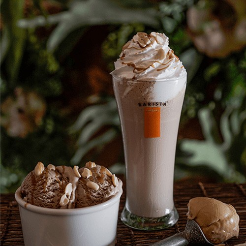 PEANUT BUTTER SHAKE at PUBG Café & Lounge