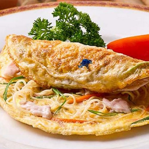 Sri Lankan Omlett  at BLUE SPRING HOTEL