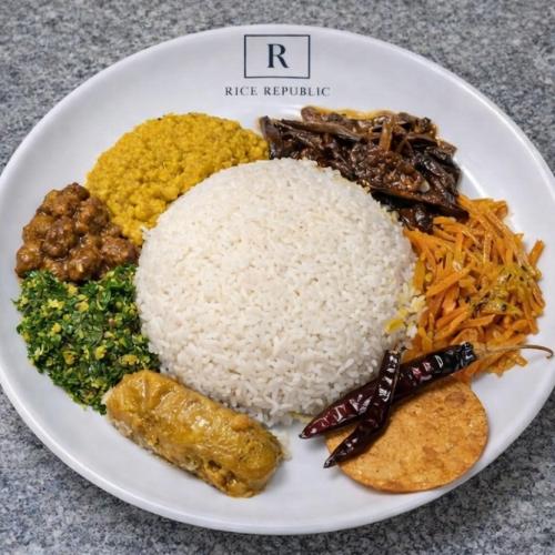 Rice & Curry - Veg