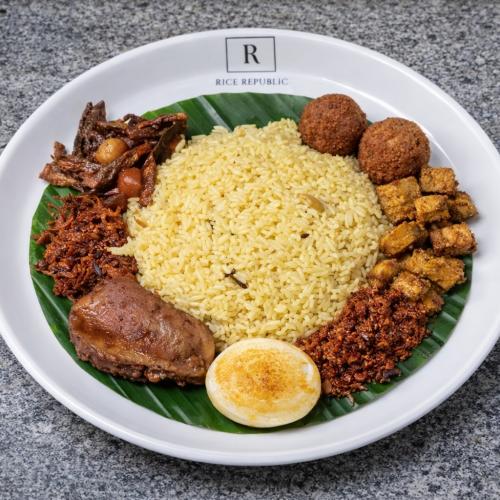 Dutch–Sri Lankan Lamprais - Chicken