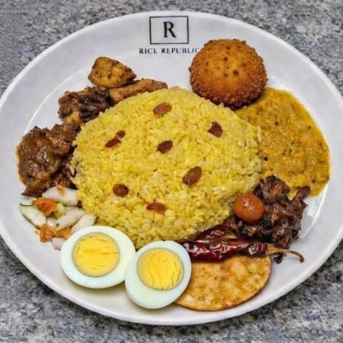 Yellow Rice - Egg