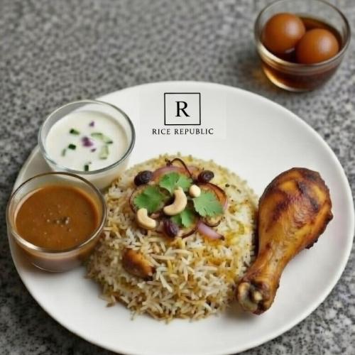 Hyderabadi Dum Biryani - Executive at Rice Republic