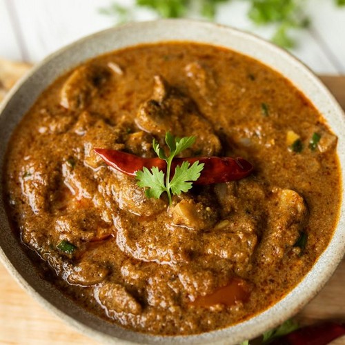 Mushroom Masala at Thalappakatti Restaurant