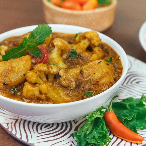 Aloo Gobi Masala at Thalappakatti Restaurant