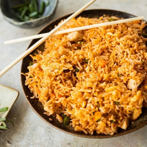 Schezwan Chicken Fried Rice