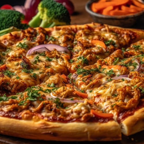 Pizza Alle Pesto e Amaretti