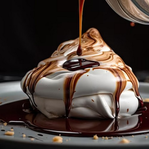 Chocolate Meringue at Belmio Pizza