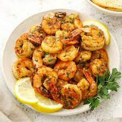 Garlic Prawns at Hotel Sanvilla 