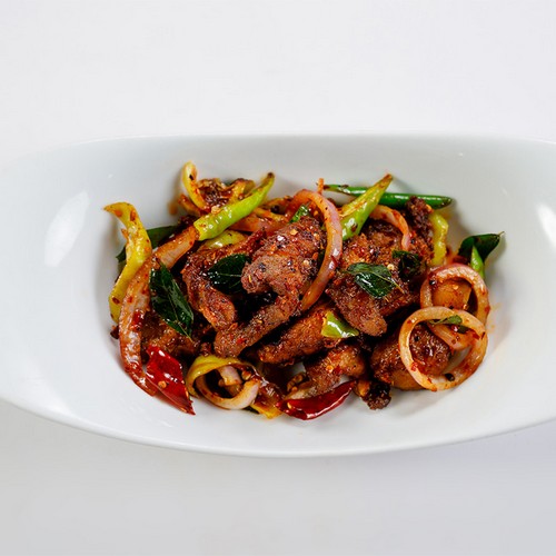 Devilled Pork  at Hotel Sanvilla 