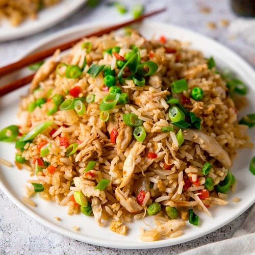 Chiken Fried Rice at Hotel Sanvilla 