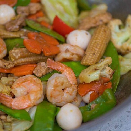 Sea Food Chopsuey  at Hotel Sanvilla 