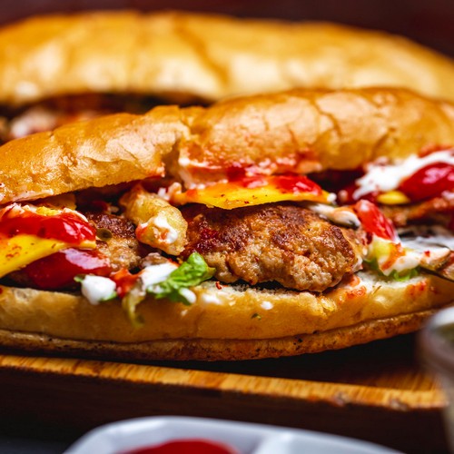 BLACK PORK SUB at Pizza Island - Talawatugoda