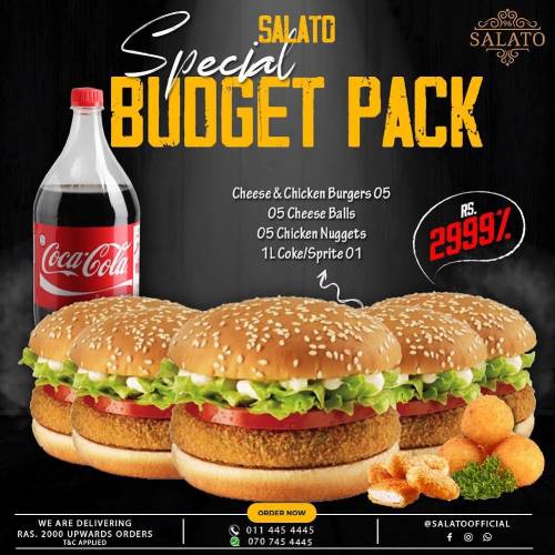 BUDGET PACK  at Salato