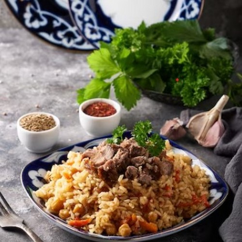 Mutton Chopsuey Rice