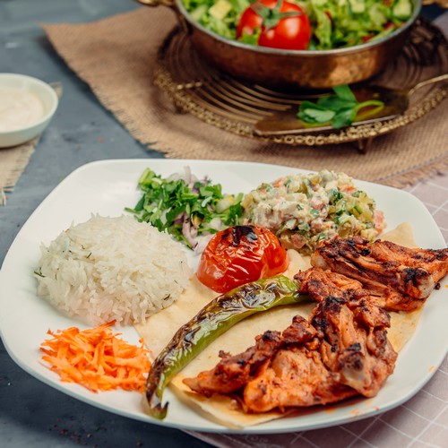 Chicken Chop Suey Rice